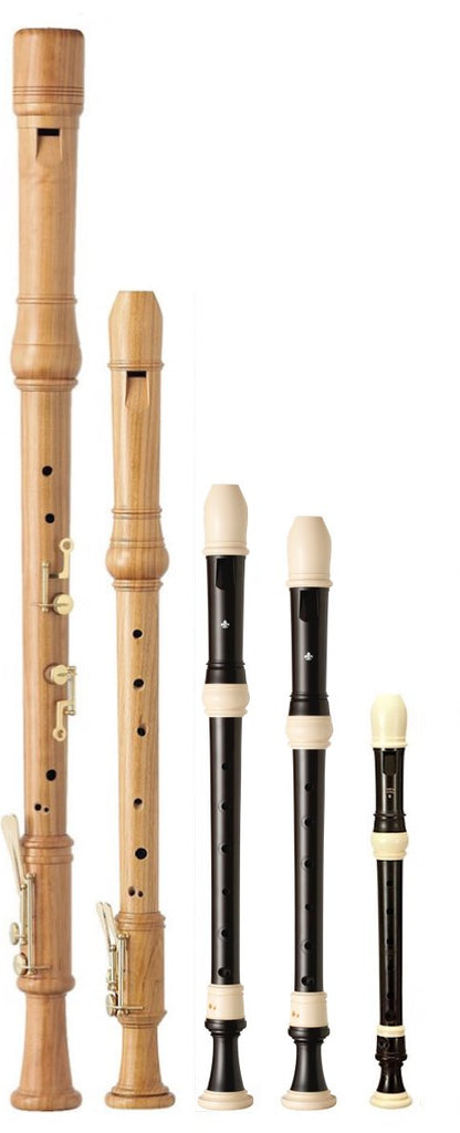 Wooden shop alto recorder