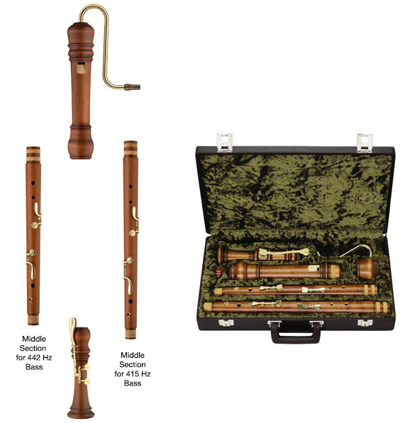 Wooden bass recorder on sale