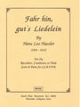 0993 - Fahr Hin Gut's Liedelein (SSATTB) by Hans Leo Hassler [MTC02]