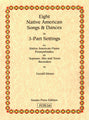1023 - Eight Native American Songs & Dances in 3-Part Settings by Gerald Moore [FOS36]